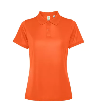 Polo Manches Courtes Tormo Femme Orange Feu Roly