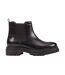 Womens/ladies D Iridea B Leather Ankle Boots Black Geox-3