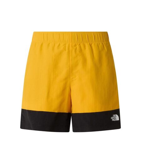 Mens Colour Block Swim Shorts Gold The North Face