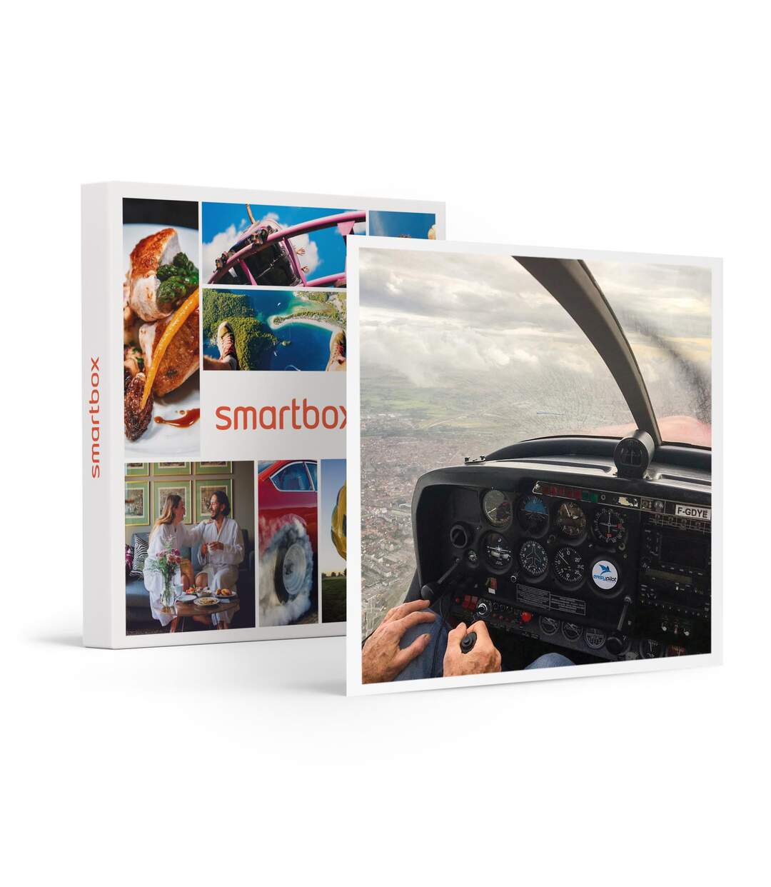 Vol en avion de 45 min au départ du Touquet - SMARTBOX - Coffret Cadeau Sport & Aventure