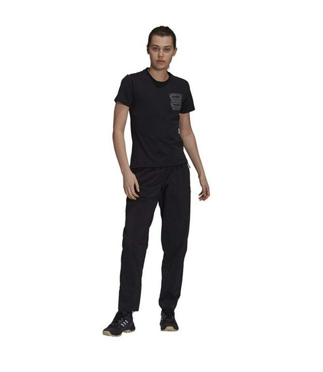 T-shirt Terrex Femme Noir Adidas-4