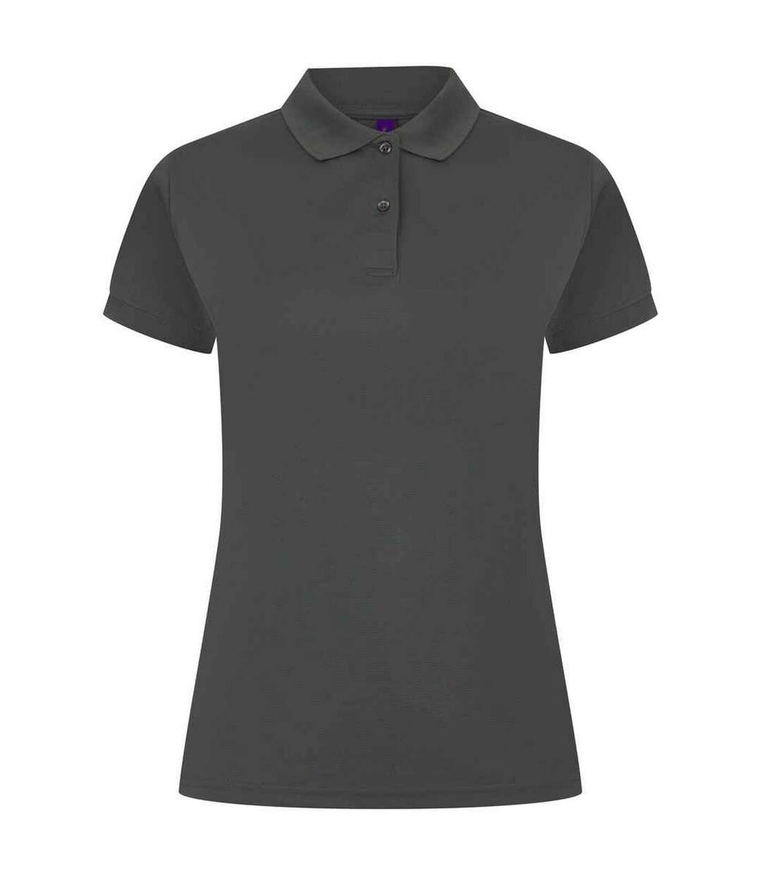 Polo femme charbon chiné Henbury