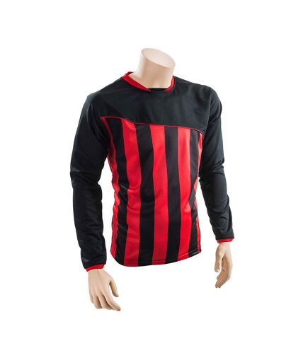 Precision Unisex Adult Valencia Football Shirt (Black/Red)