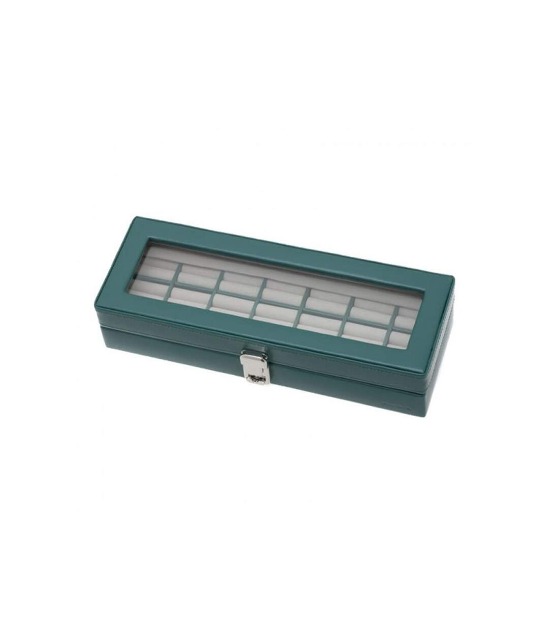 Davidts - Coffret à bagues en cuir Chrome - vert - 9622