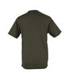 Just Cool Mens Performance Plain T-Shirt (Olive)