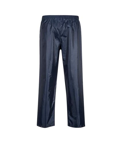 Portwest Mens Classic Waterproof Trousers (Navy)