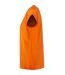T-shirt Femme Orange Vif Build Your Brand-4