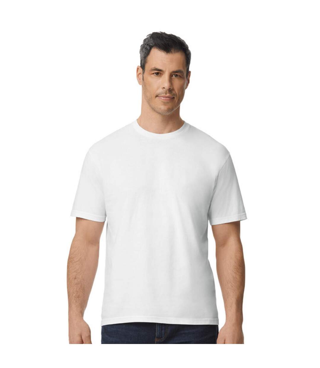 T-shirt Softstyle Adulte Blanc Gildan-1