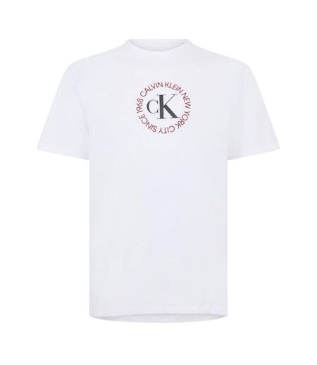 T-shirt Adulte Blanc Calvin Klein