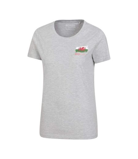 Womens/ladies wales t-shirt grey Mountain Warehouse
