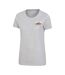 Womens/ladies wales t-shirt grey Mountain Warehouse-4