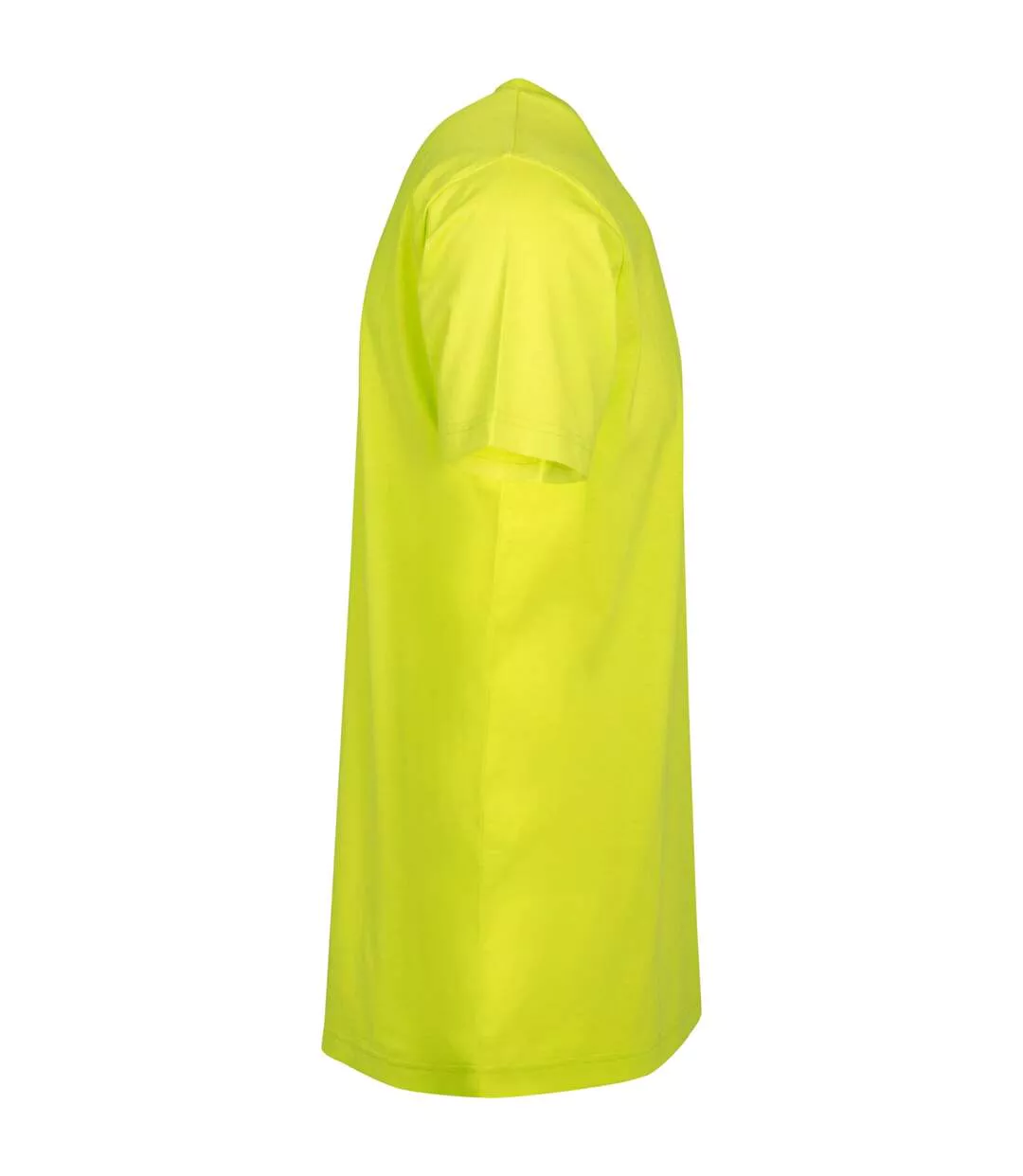 T-shirt Adulte Jaune Fluo Build Your Brand-3