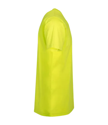 T-shirt Adulte Jaune Fluo Build Your Brand