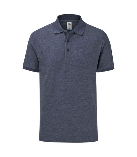 Polo Manches Courtes Homme Bleu Marine Fruit Of The Loom