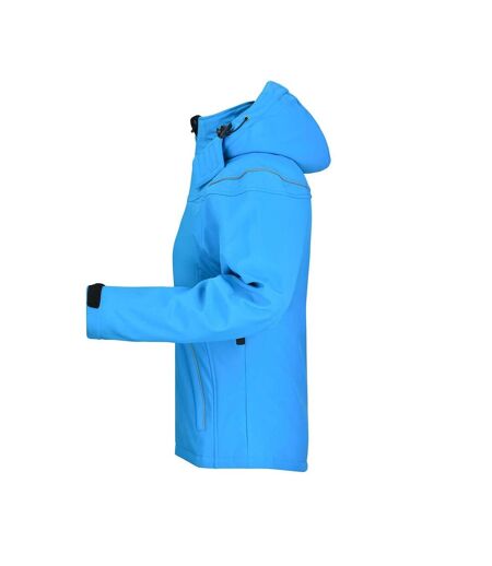 Veste Softshell Femme Turquoise Pâle James And Nicholson