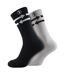 2 Pairs Mens Arrow Patterned Fashion Crew Socks-1