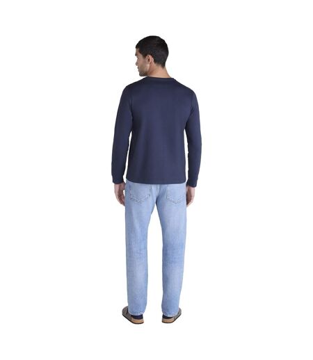 Mens Tommy T-shirt Dark Blue Animal