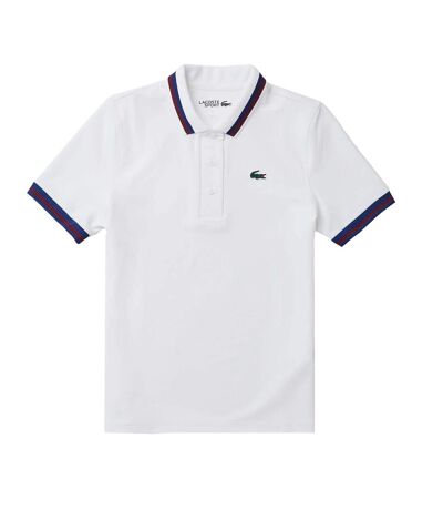 Polo femme blanc Lacoste