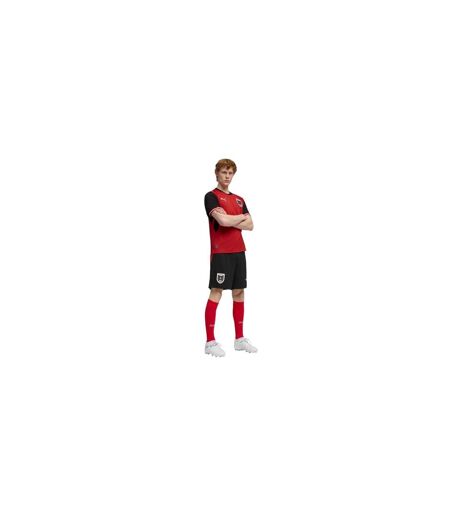 Mens World Cup 2026 Austria Fc Regular Home Shorts Black Red Puma