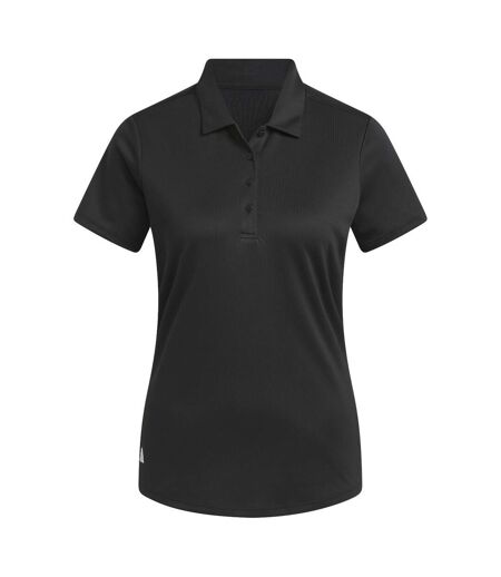 Womens/ladies performance polo shirt black Adidas