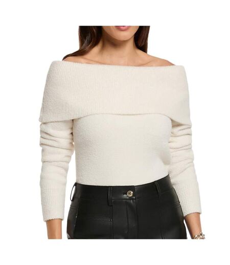 Pull ecru femme morgan bogo