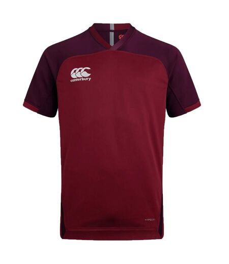 Mens Evader Vapodri Jersey Maroon Canterbury