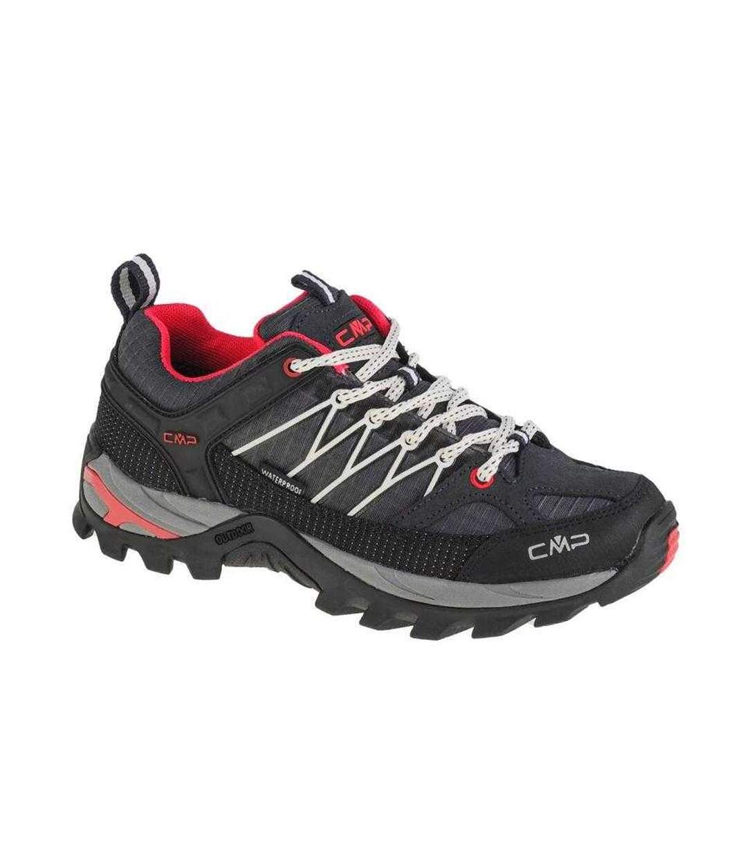 Chaussures De Randonnée Rigel Femme Bleu Marine Foncé Rouge CMP-1