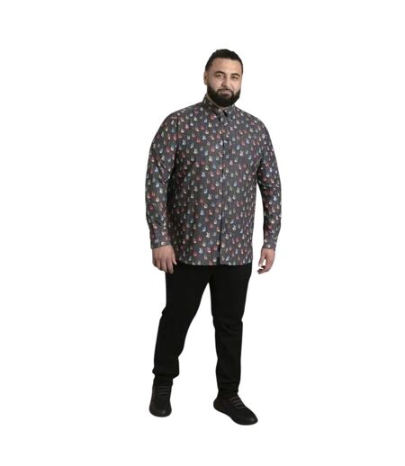 Chemise Motif/style Guitare D555 Wakefield Homme Gris Duke