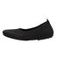 Womens/ladies Allegro Ballet Flats Black Fit Flop-3