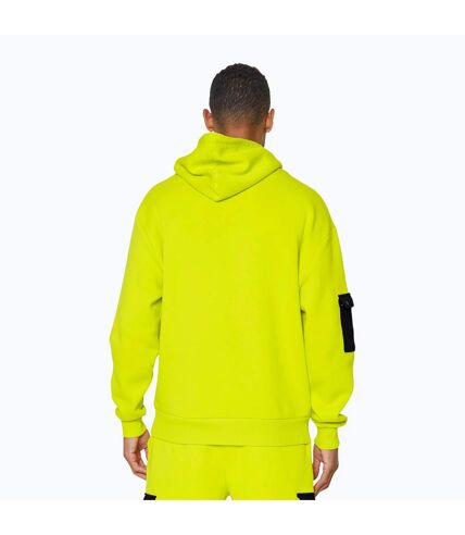 Sweat à capuche adulte jaune Hype