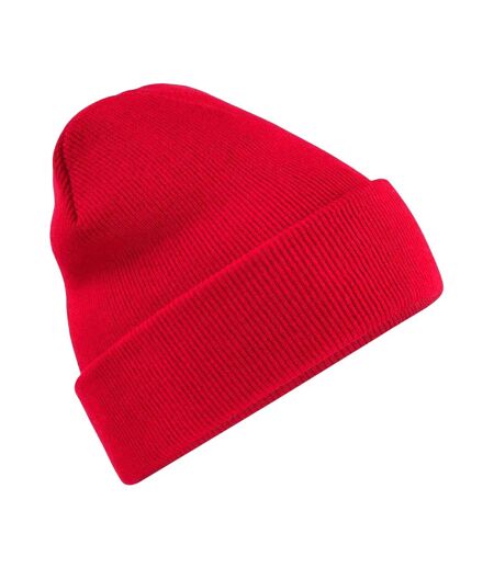 Beechfield Recycled Cuffed Beanie (Classic Red) - UTPC4700