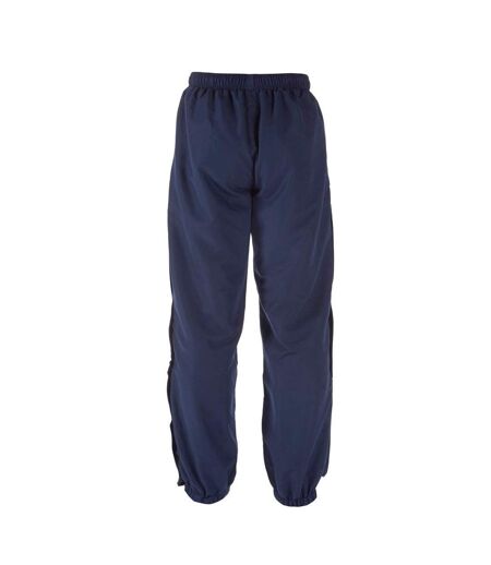 Mens Cuffed Ankle Jogging Bottoms Navy White Canterbury