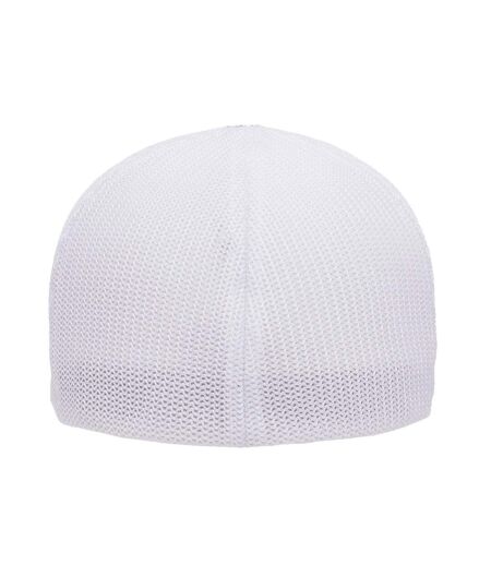 Casquette Trucker Motif/style Deux Tons Noir Blanc Flexfit