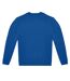 Sweat Id.222 Adulte Bleu Roi B&C-2