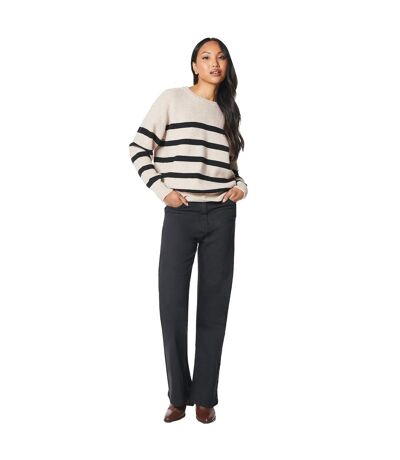 Pull Femme Beige Gris Principles