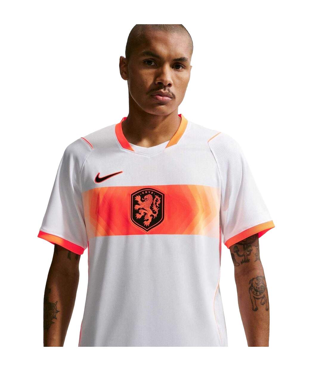 Mens Fifa World Cup 2026 Netherlands Fc Away Shirt White Orange Nike-3