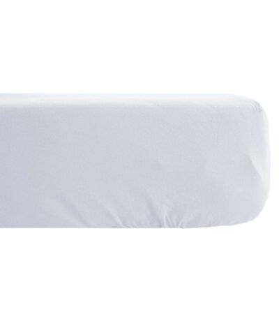 Drap housse SONATE lin lavé froissé