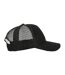 Lot de 2  casquettes rapper adulte noir Atlantis