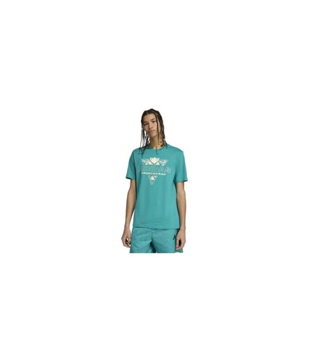Mens House Of Tiro Sports T-shirt Teal Adidas