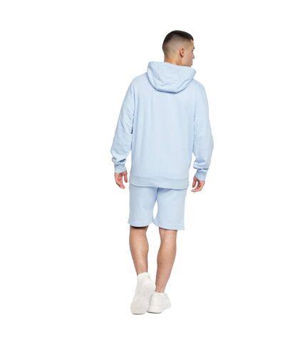 Sweat à capuche emmson homme bleu clair Crosshatch