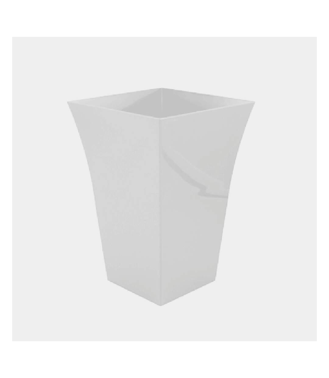 Upright planter one size white Milano-1