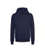 Sweat À Capuche Homme Bleu Marine X.O By Promodoro-1