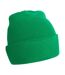 Bonnet Motif/style Uni Printers Vert Kelly Beechfield-3