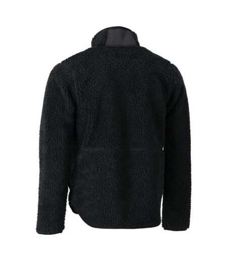 Mens Customized Zipped Jacket Black Mascot