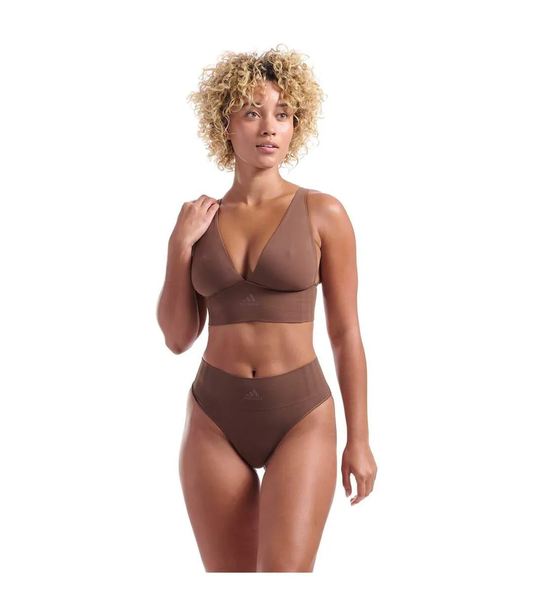 String Femme Marron Adidas-1