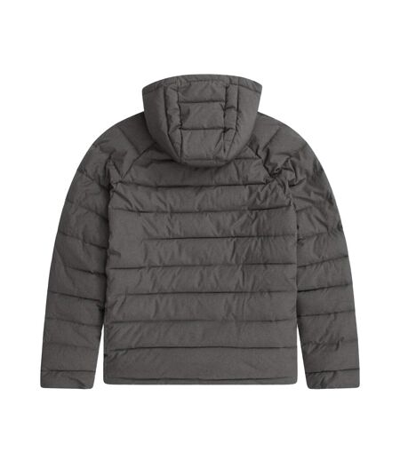 Mens Light Cloud Cosi Hooded Marl Padded Jacket Khaki Green Animal