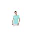 Mens Legends Marathon Lettering T-shirt Aqua Adidas-1