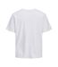 T-Shirt blanc/bleu homme jack & jones larri-2