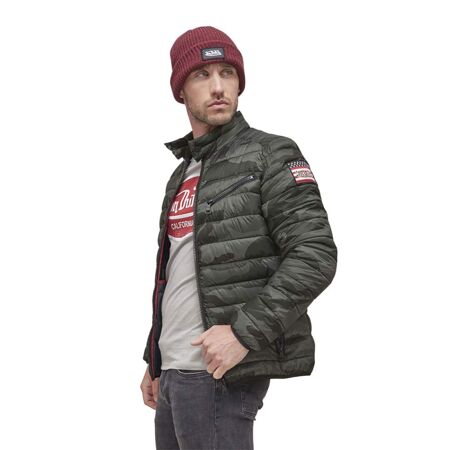 Doudoune homme zippé avec écusson Ign Vondutch