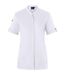 Womens/ladies Green-generation Short-sleeved Chef Jacket White Karlowsky-1